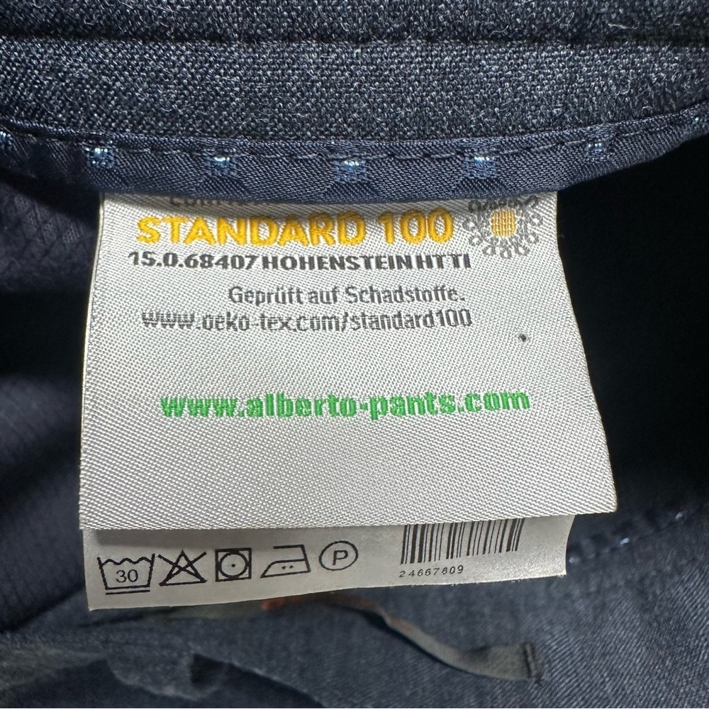 ALBERTO PIPE CERÁMICA Dark Blue S REGULAR FIT Jeans - Picture 6 of 10